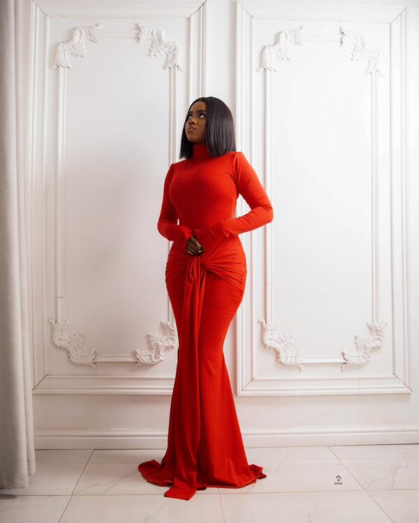 red lycra dress Red Bodycon Lycra dress