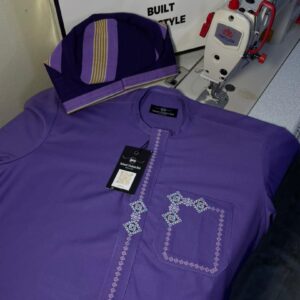 Purple Monogram Senator Set